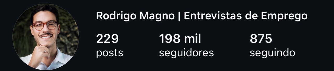 Rodrigo Magno — 198 mil seguidores